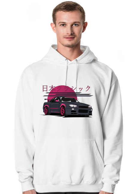 Nissan R34 - Bluza z kapturem