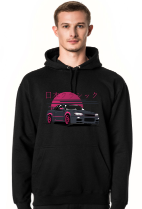 Nissan R34 - Bluza z kapturem