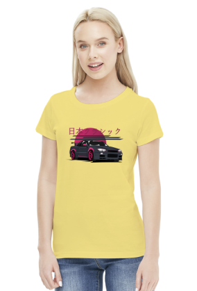 Nissan R34 - T-shirt damski