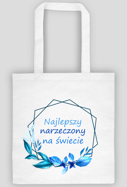 Torba bawełniana Najlepszy narzeczony na świecie