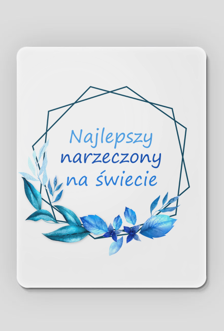 Podkładka pod myszkę Najlepszy narzeczony na świecie