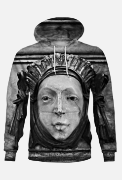 Bluza z nadrukiem Temple Face