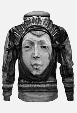 Bluza z nadrukiem Temple Face
