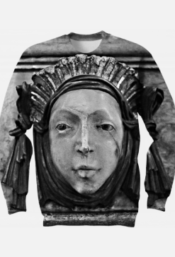 Bluza z nadrukiem Temple Face