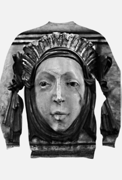 Bluza z nadrukiem Temple Face