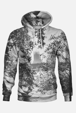 Bluza z nadrukiem Zamek