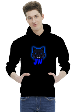 Bluza z kapturem JW - Czarna
