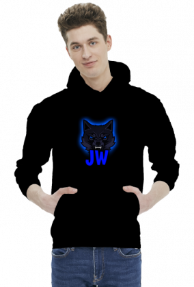 Bluza z kapturem JW - Czarna
