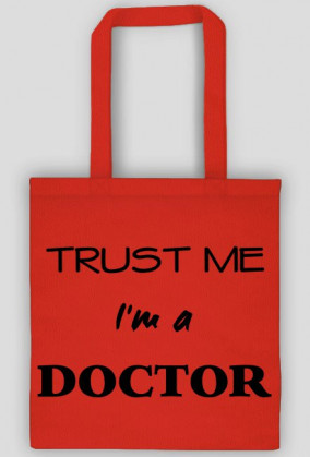 Prezent na obronę doktoratu - torba