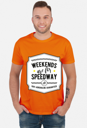 Koszulka - WEEKENDS ARE FOR SPEEDWAY