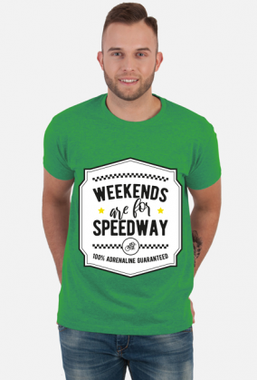 Koszulka - WEEKENDS ARE FOR SPEEDWAY