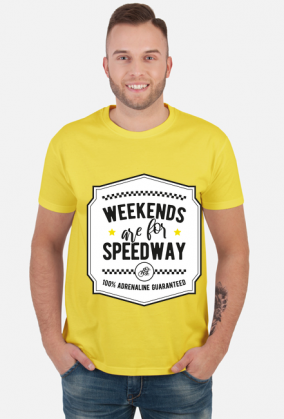 Koszulka - WEEKENDS ARE FOR SPEEDWAY