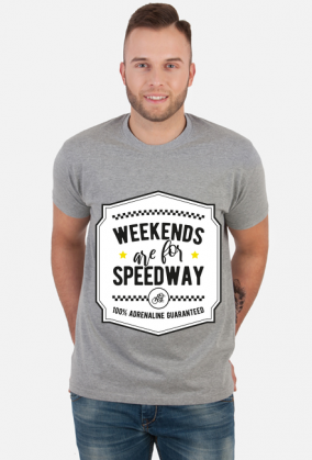 Koszulka - WEEKENDS ARE FOR SPEEDWAY