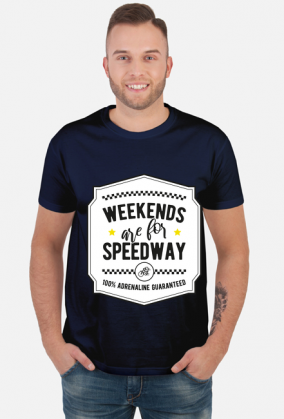 Koszulka - WEEKENDS ARE FOR SPEEDWAY
