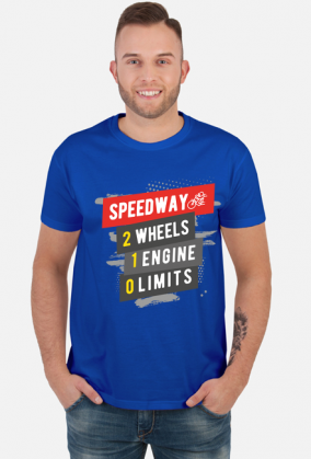 Koszulka - SPEEDWAY - 2 WHEELS - 1 ENGINE - 0 LIMITS