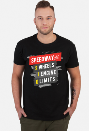 Koszulka - SPEEDWAY - 2 WHEELS - 1 ENGINE - 0 LIMITS