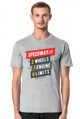 Koszulka - SPEEDWAY - 2 WHEELS - 1 ENGINE - 0 LIMITS