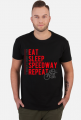 Koszulka - EAT - SLEEP - SPEEDWAY - REPEAT