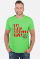 Koszulka - EAT - SLEEP - SPEEDWAY - REPEAT