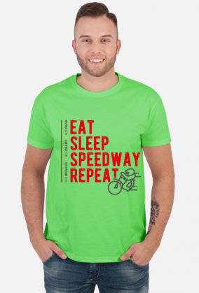 Koszulka - EAT - SLEEP - SPEEDWAY - REPEAT
