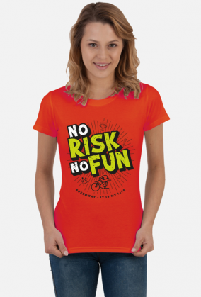 Koszulka - NO RISK NO FUN