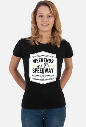 Koszulka - WEEKENDS ARE FOR SPEEDWAY