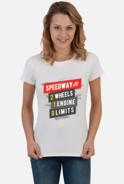 Koszulka - SPEEDWAY - 2 WHEELS - 1 ENGINE - 0 LIMITS