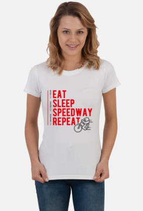Koszulka - EAT - SLEEP - SPEEDWAY - REPEAT