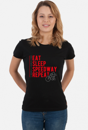 Koszulka - EAT - SLEEP - SPEEDWAY - REPEAT
