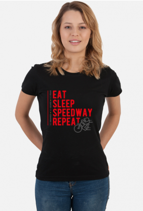 Koszulka - EAT - SLEEP - SPEEDWAY - REPEAT