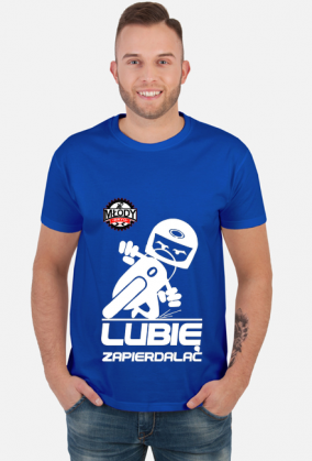 Koszulka Młody Bryg TV & Lubie zapier**** męska