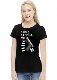 LGBT czarna koszulka K