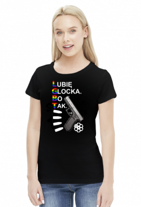 LGBT czarna koszulka K