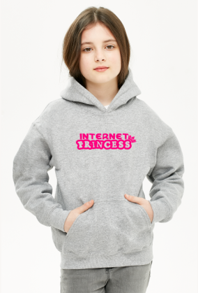 Internet Princess (bluza dziewczęca kaptur)