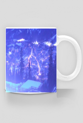 Kubek z widokiem na Zakopane