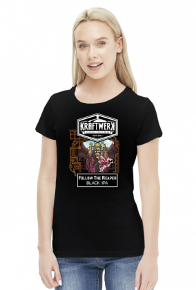 Koszulka damska Follow The Reaper - etykieta