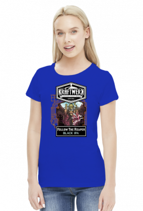 Koszulka damska Follow The Reaper - etykieta