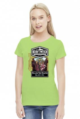 Koszulka damska Follow The Reaper - etykieta