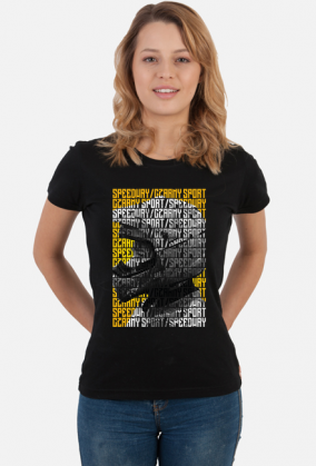 Koszulka - KASK SPEEDWAY / CZARNY SPORT