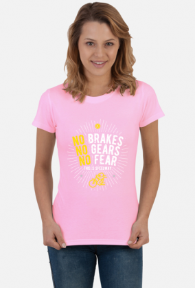 Koszulka - NO BRAKES NO GEARS NO FEAR