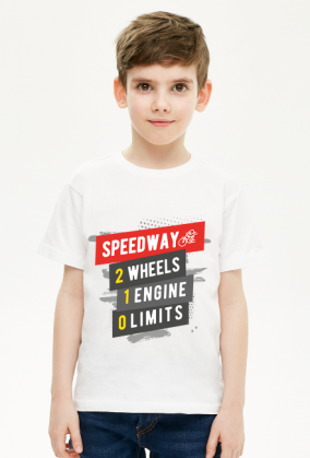 Koszulka - SPEEDWAY - 2 WHEELS - 1 ENGINE - 0 LIMITS