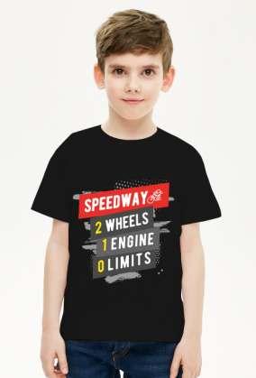 Koszulka - SPEEDWAY - 2 WHEELS - 1 ENGINE - 0 LIMITS