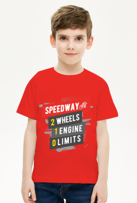 Koszulka - SPEEDWAY - 2 WHEELS - 1 ENGINE - 0 LIMITS