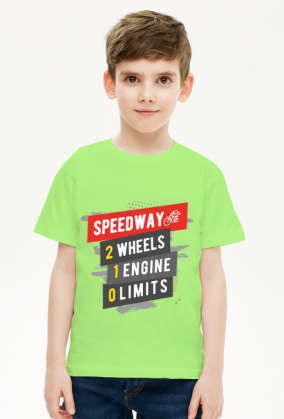 Koszulka - SPEEDWAY - 2 WHEELS - 1 ENGINE - 0 LIMITS