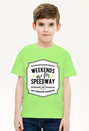 Koszulka - WEEKENDS ARE FOR SPEEDWAY