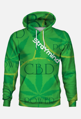 Bluza z kapturem StraYmind Full CBD