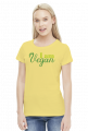 I am vegan - koszulka dla wegetarianki