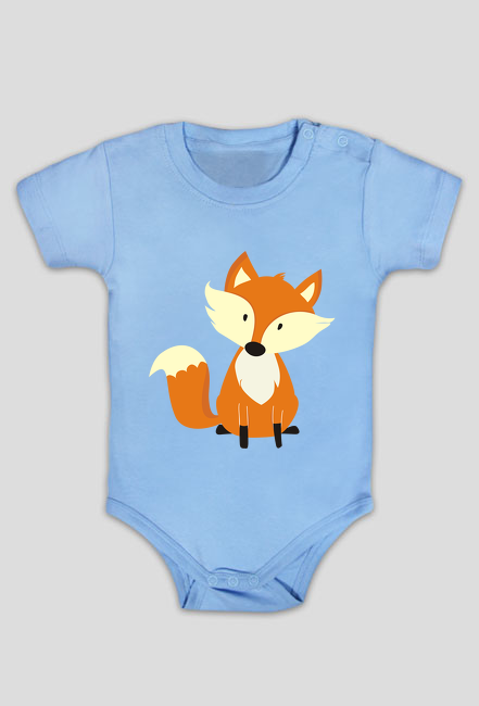 Body bawełniane z liskiem