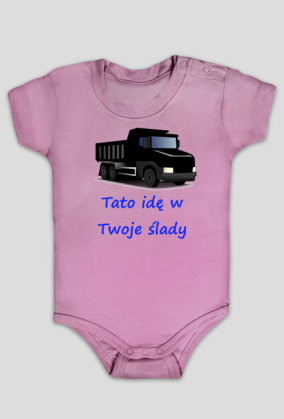 Body Tato idę w Twoje ślady ciężarówka wywrotka