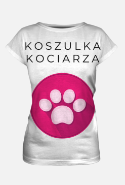 Koszulka damska "Koszulka kociarza"